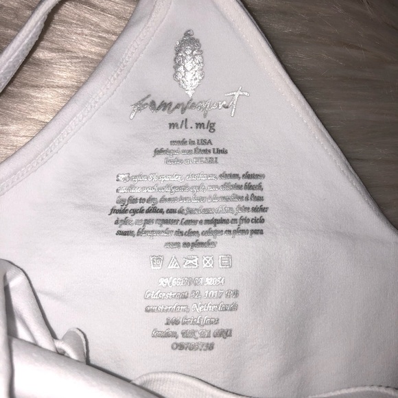 FREE PEOPLE Good Karma Ruched Crop Top Tank - Picture 7 of 9